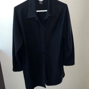 New York and Company knit button down light jacket